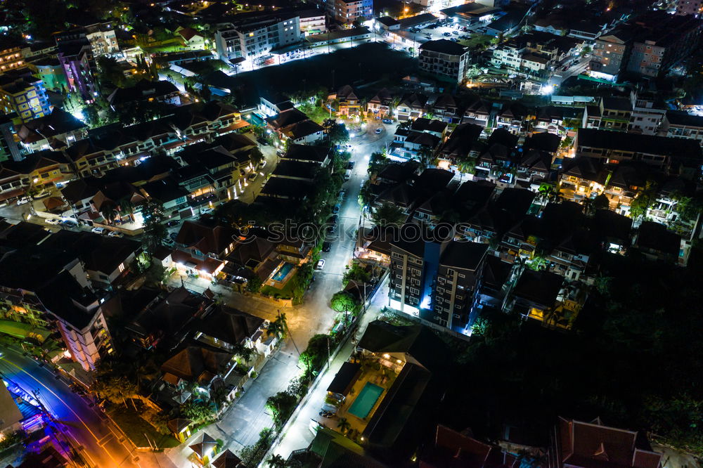 Similar – Long exposure Favela Rocinha and street in Rio de Janeiro