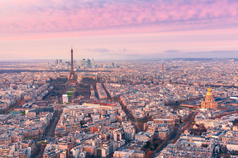 Similar – Image, Stock Photo Paris Sunset