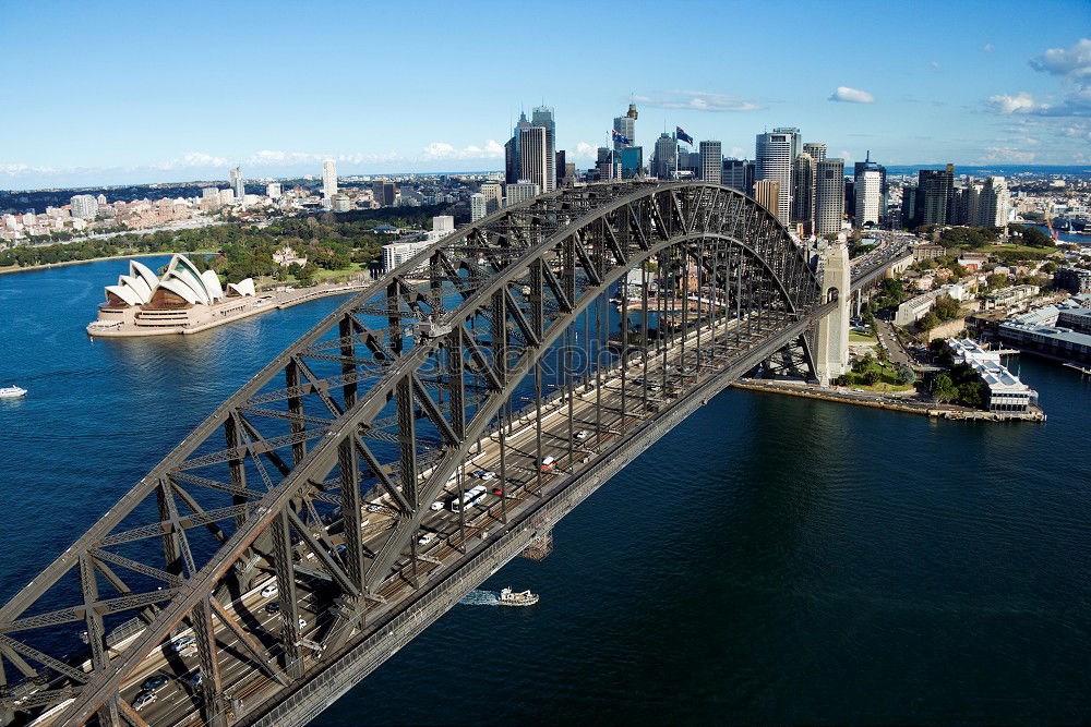 Similar – Image, Stock Photo Harbour Bridge Sydney