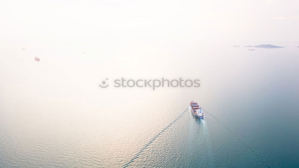 Similar – Nebel Tretboot