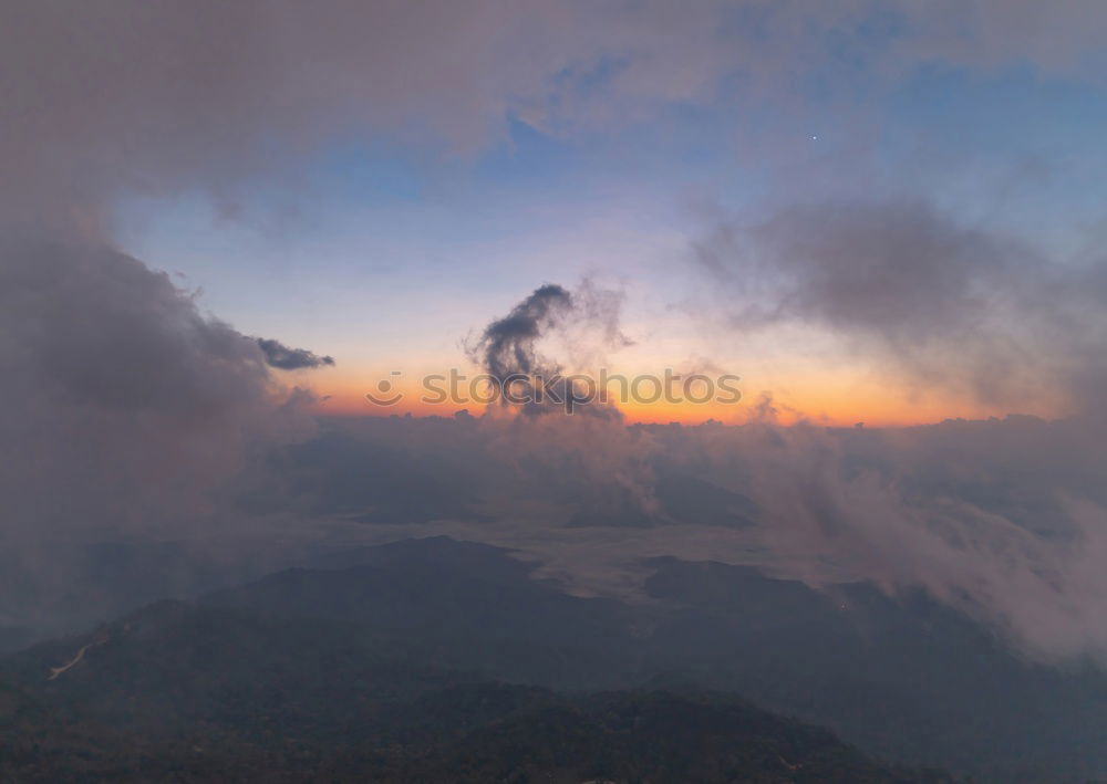 Similar – Image, Stock Photo Wildfire Burns Hill with Flames and Dramatic Smoke