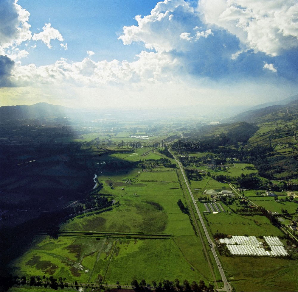 Similar – Image, Stock Photo Hill Landscape II