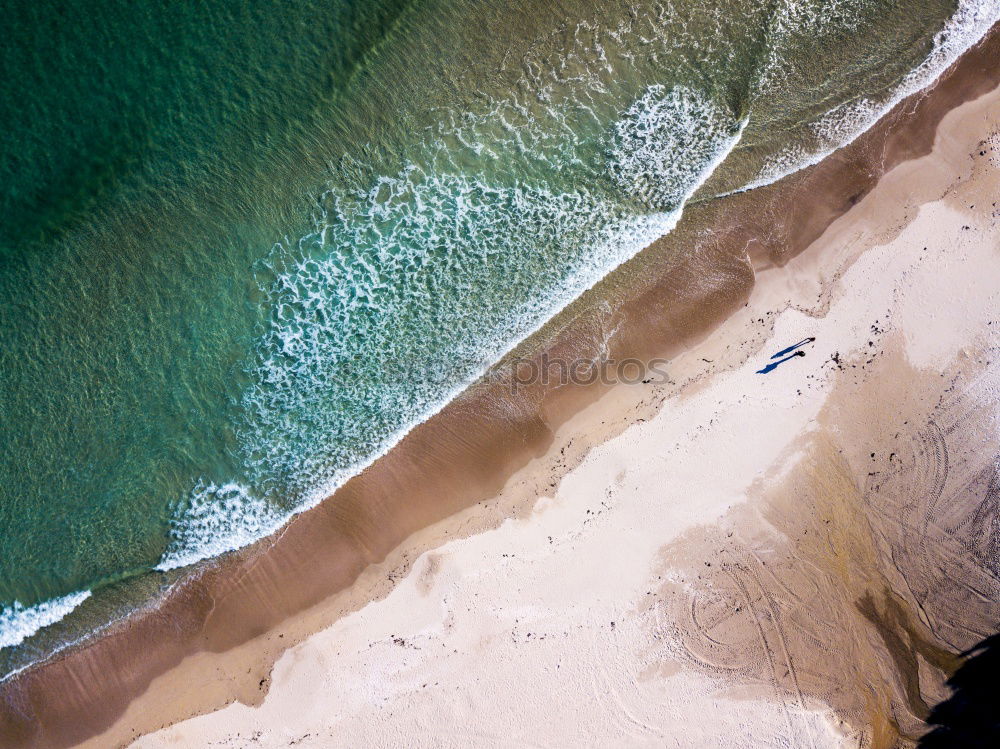 On the beach at low tide…