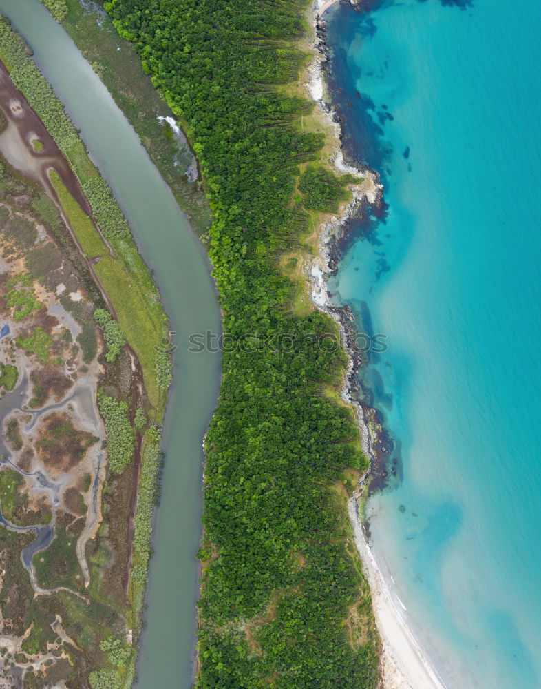 Similar – Image, Stock Photo mind the gap Beach