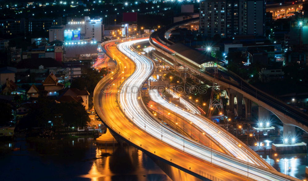 Similar – Image, Stock Photo Illuminated Deutzer Bridge in Cologne