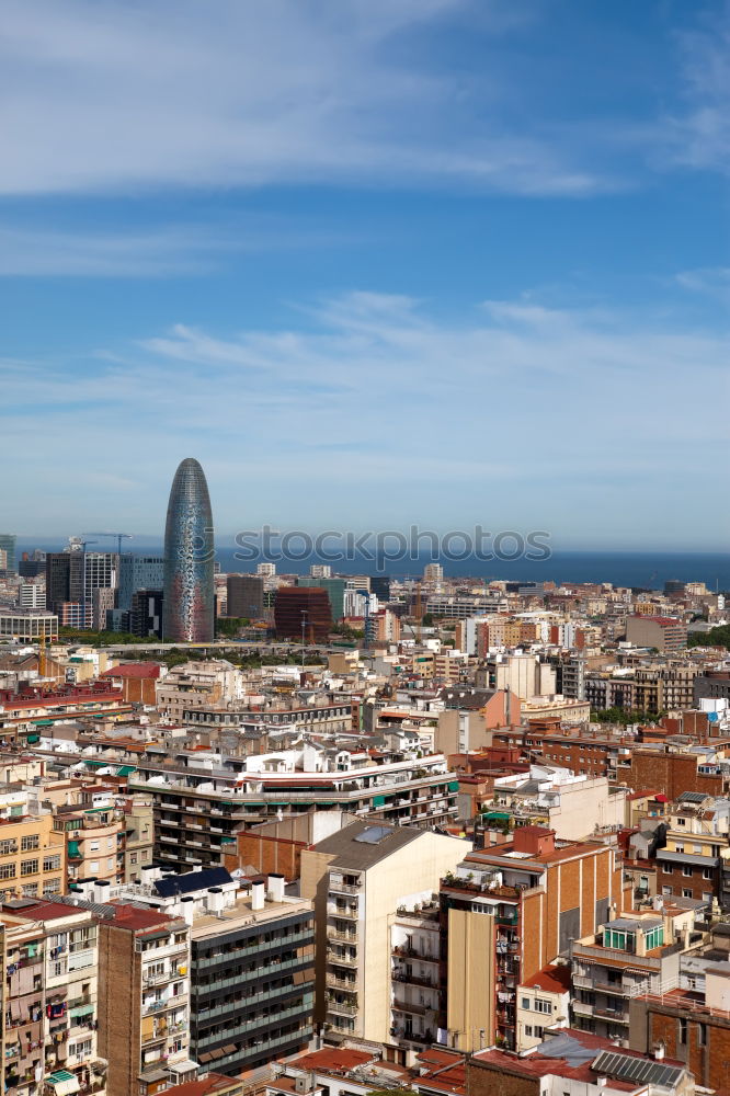 Similar – Image, Stock Photo Barcelona high-rise