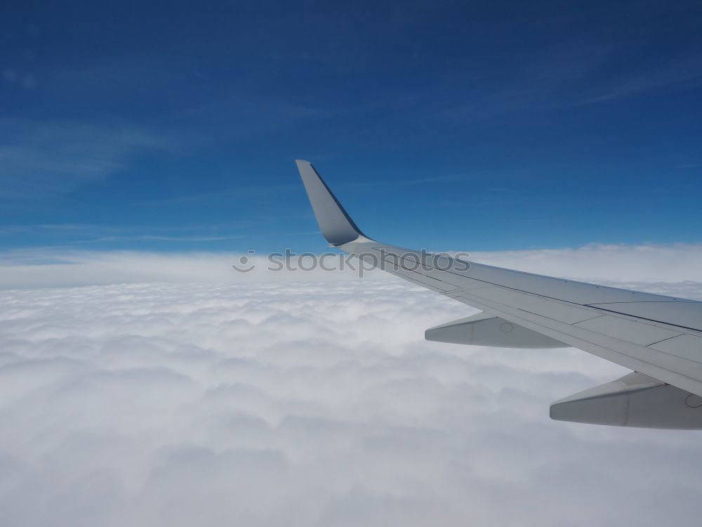 Similar – above the clouds Airplane