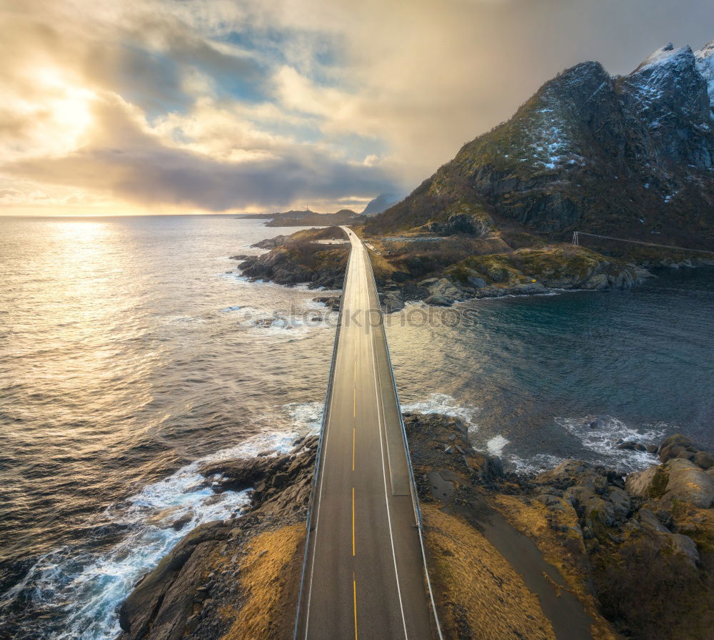 Similar – Bixby Bridge Panorama