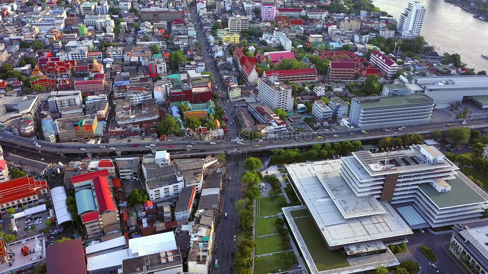 Similar – Frankfurt, evening Town