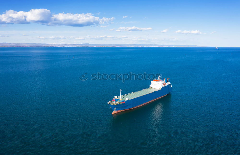 Similar – Cargo Ships in the Sea