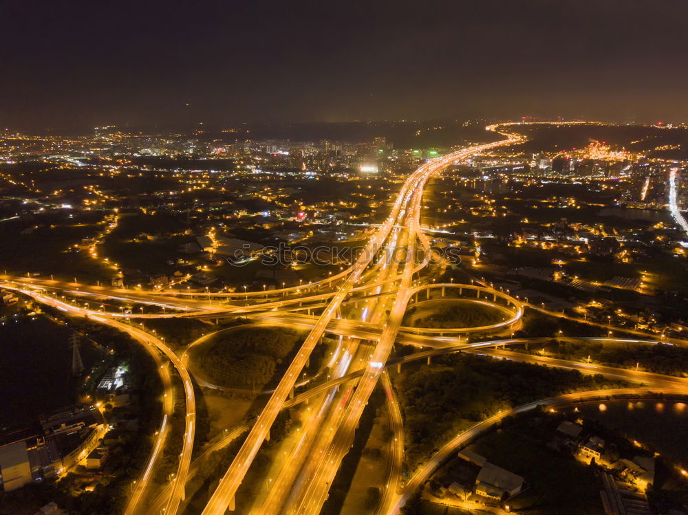 Similar – Image, Stock Photo nightshift Town Night