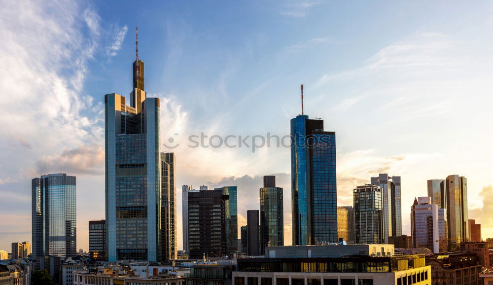 Similar – Image, Stock Photo Frankturter summer evening