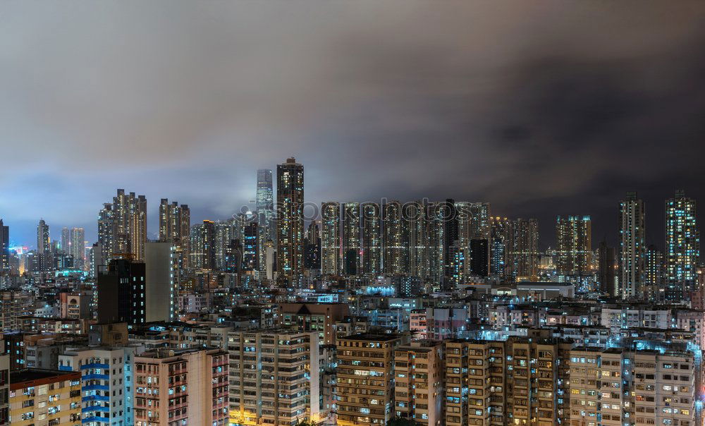 Similar – Cloudy Chicago Skyline