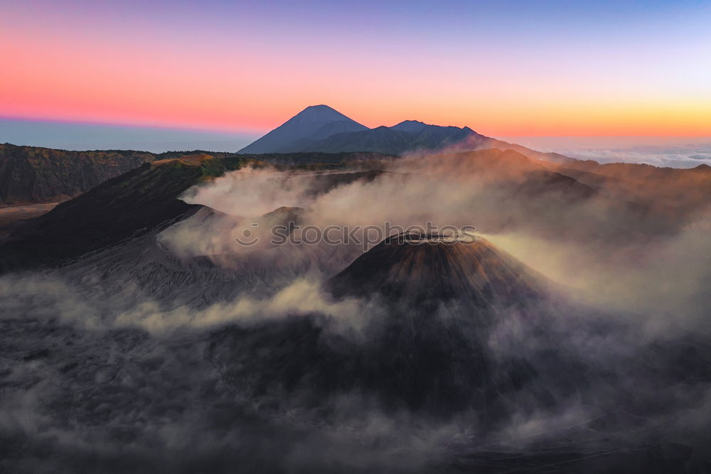 Similar – Mount Bromo volcano at sunrise, East Java, Indonesia.