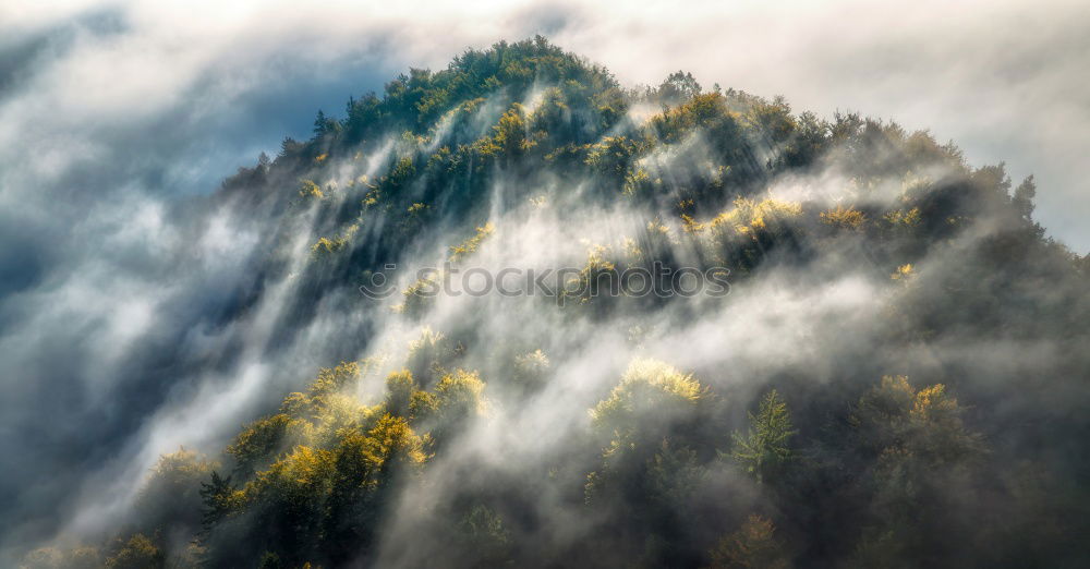 Similar – Image, Stock Photo Mountain with natural passe-partout