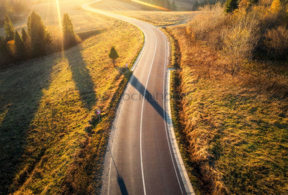 Similar – A country road in southern Sweden