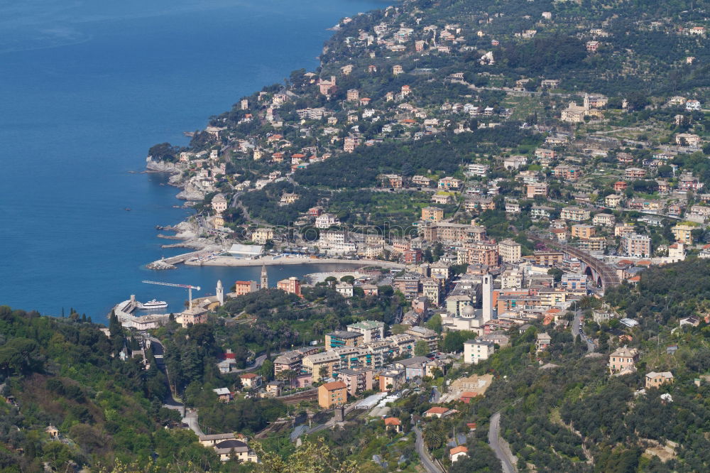 Similar – Image, Stock Photo View over Monaco and the sea from the hills.