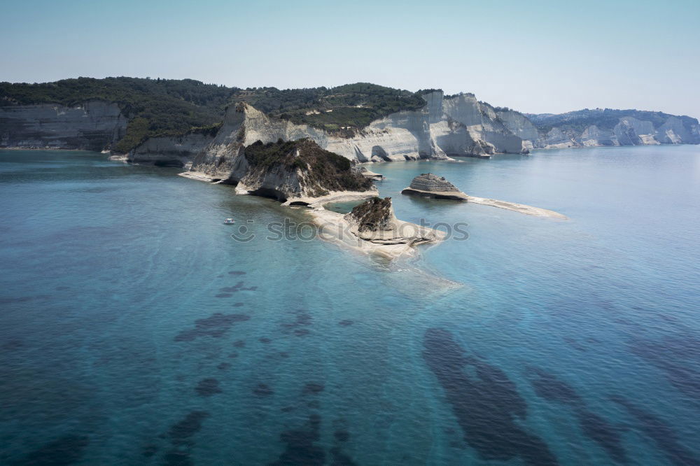 Similar – Image, Stock Photo Zakynthos, beach with wreck “Navagio”