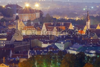 Similar – Image, Stock Photo Night traffic in Prague