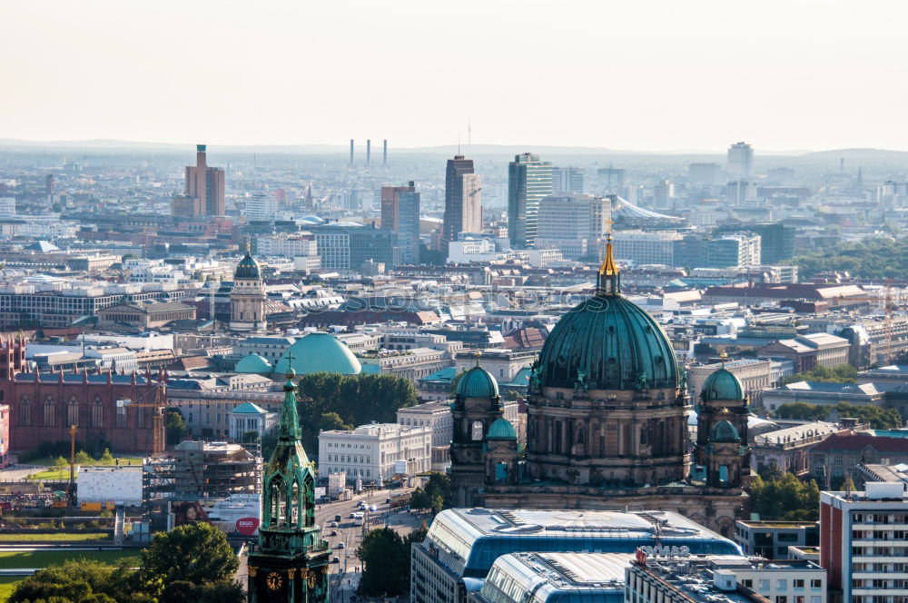 Image, Stock Photo Hanover Skyline with New City Hall