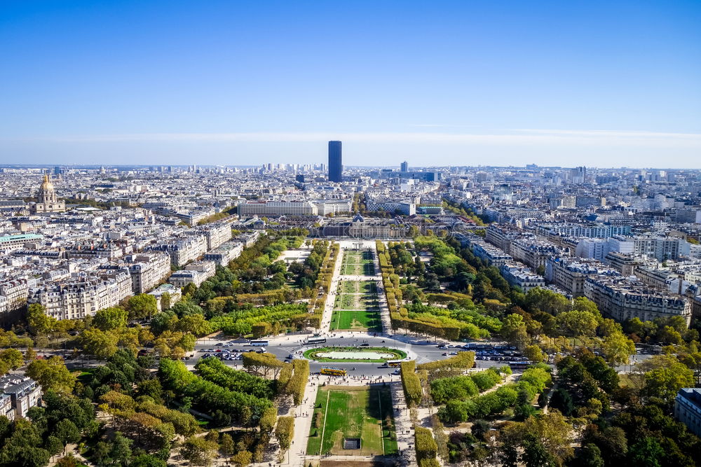 Similar – Image, Stock Photo Above Paris Earth Sky