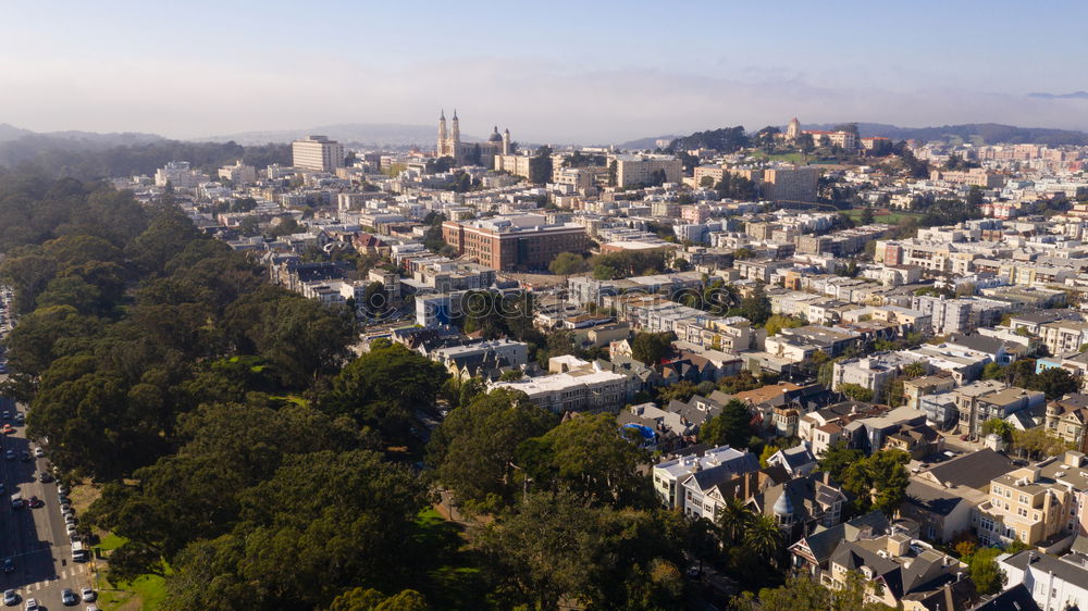 Image, Stock Photo View of San Francisco Downtown