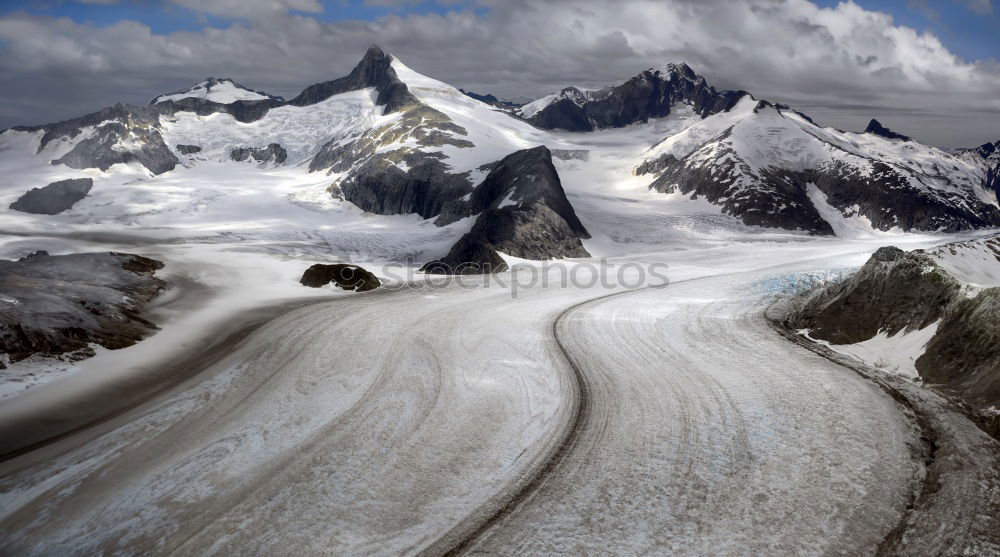 Similar – snowy land Hiking Nature