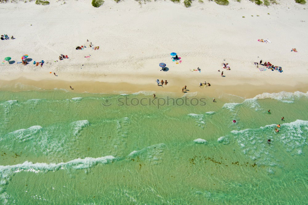 Similar – Image, Stock Photo Aerial View Of People Crowd On Portugal Beach