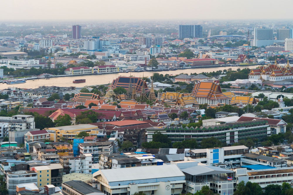 Similar – Autumn panoramic view of Berlin VI