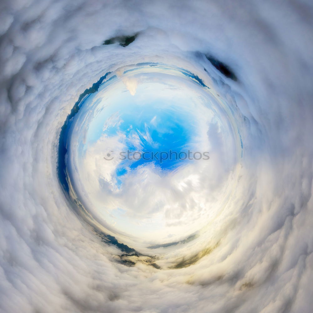 Similar – Image, Stock Photo Umbrella on beach near sea