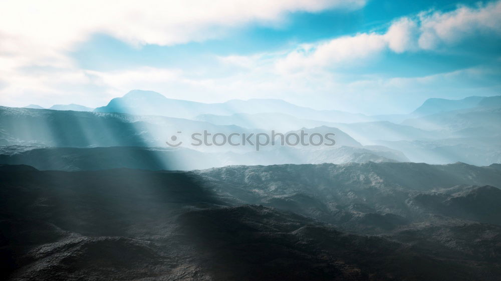 Similar – Image, Stock Photo Alpine summit with clouds