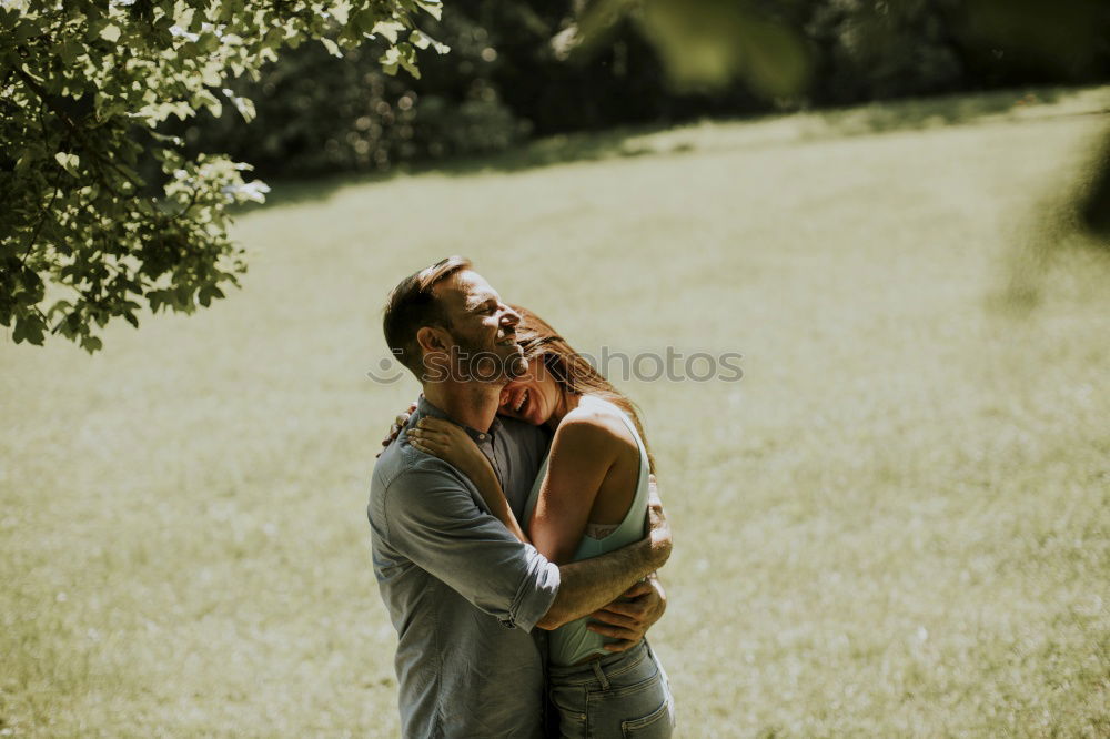 Similar – Image, Stock Photo two happy kid girlfriends playing