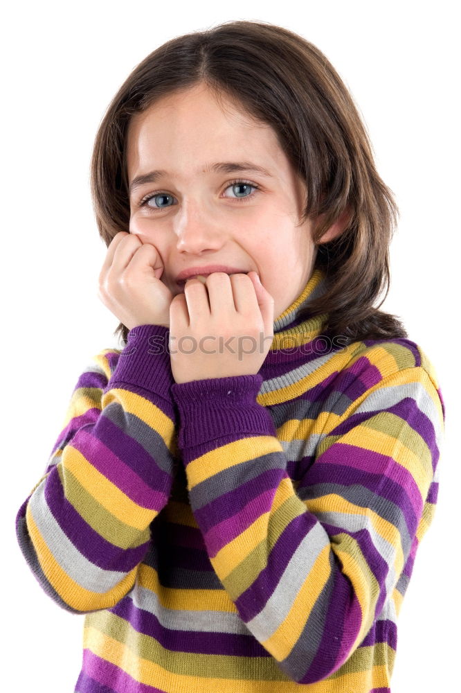 Similar – Image, Stock Photo concentrated Boy (child)