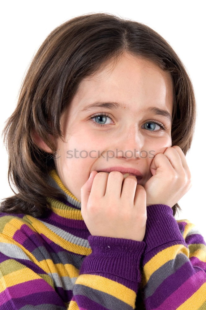 Similar – Image, Stock Photo concentrated Boy (child)