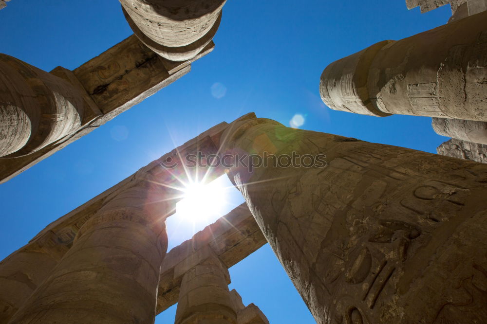 Similar – Image, Stock Photo Columns without roof Egypt