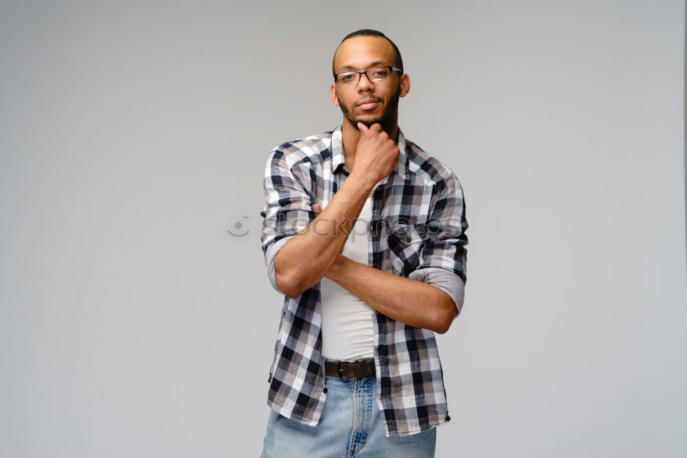 Similar – Image, Stock Photo Young black man eating an apple sitting on urban steps