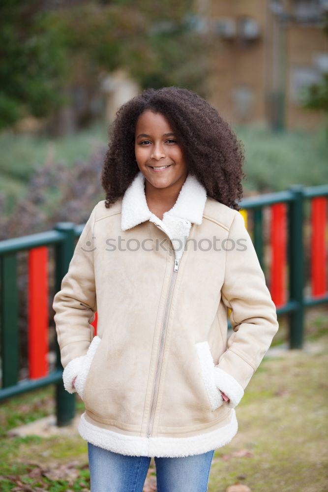 Similar – Image, Stock Photo African American woman smiling with afro hairstyle