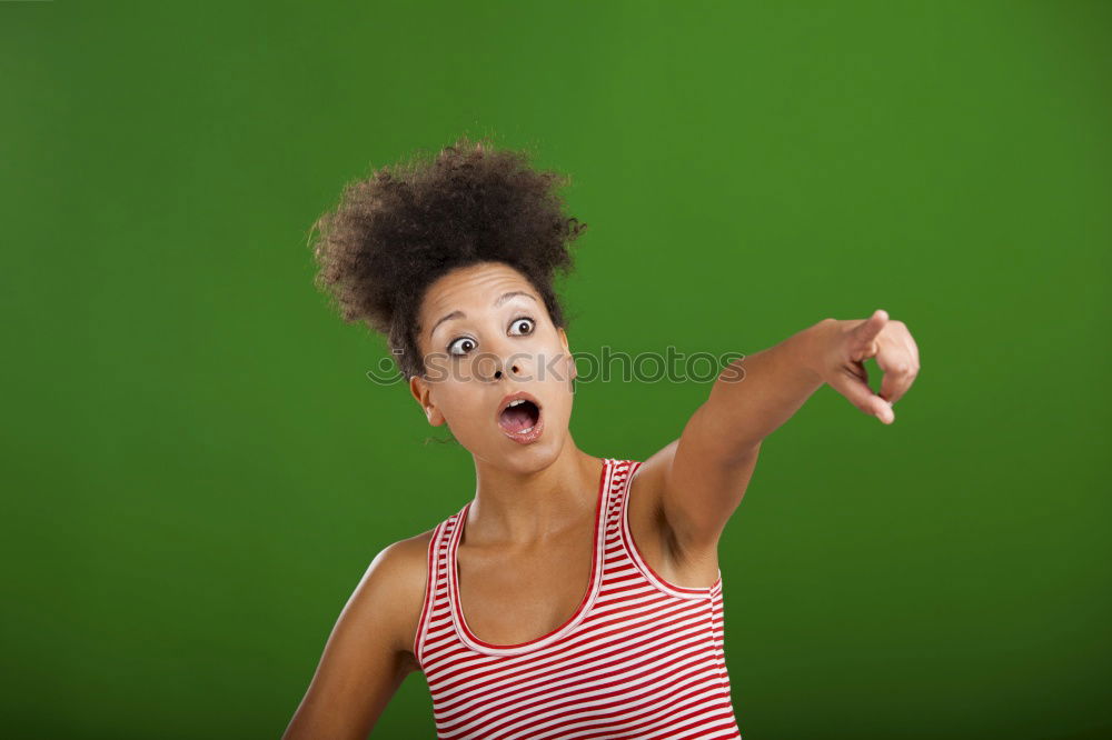 Similar – Woman with hand mirror