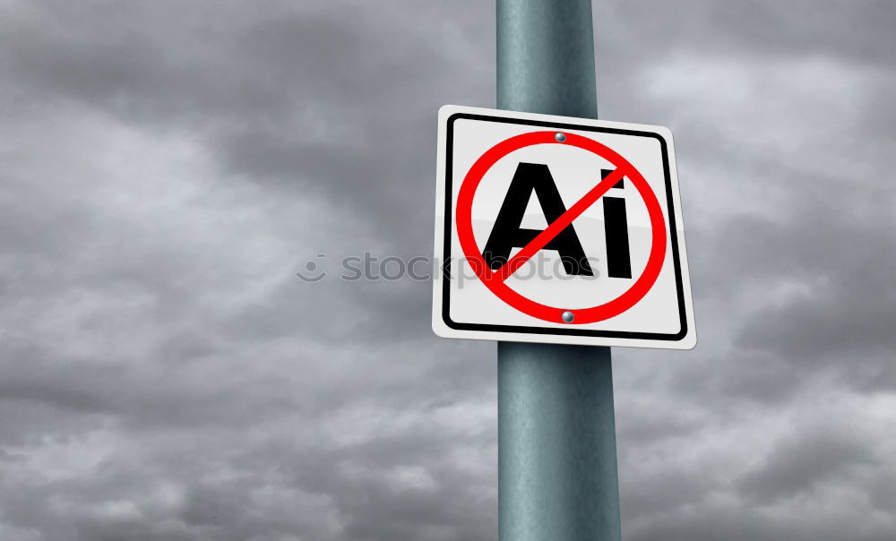 Similar – Image, Stock Photo Bike restriction sign in a park in autumn