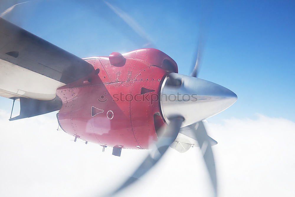 Similar – Military plane plowing the skies of Lima