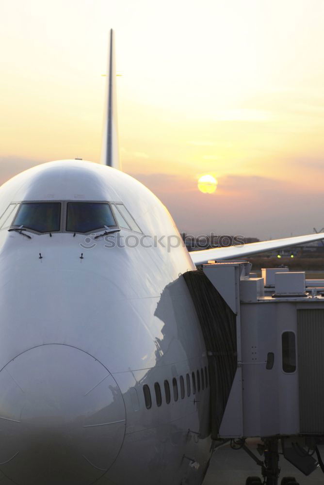 Similar – Image, Stock Photo 747 Airplane