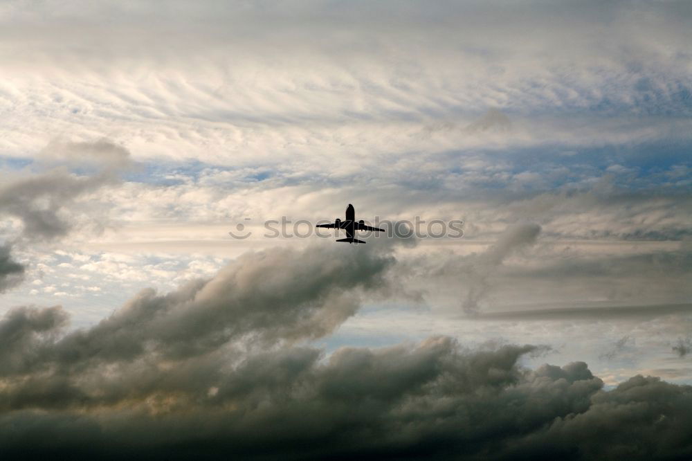 Similar – Image, Stock Photo pause Airplane Meadow Man