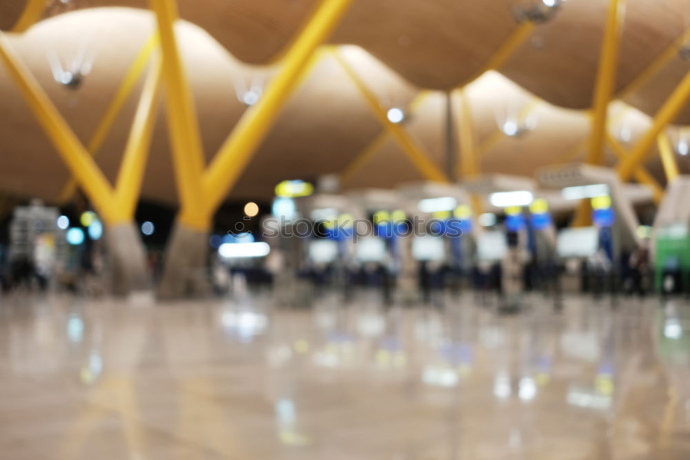 Similar – Image, Stock Photo Black Woman looking at the timetable information panel in the airport with a suitcase