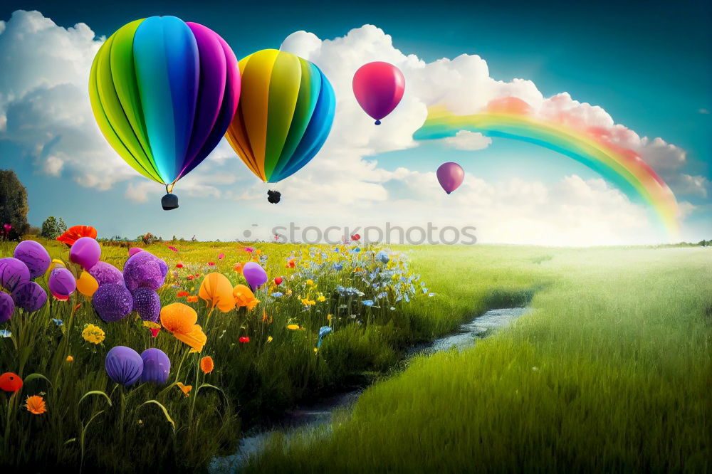 Similar – Balloon Sommer Sonne