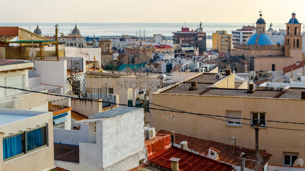 Similar – Image, Stock Photo Genoa Skyline 1