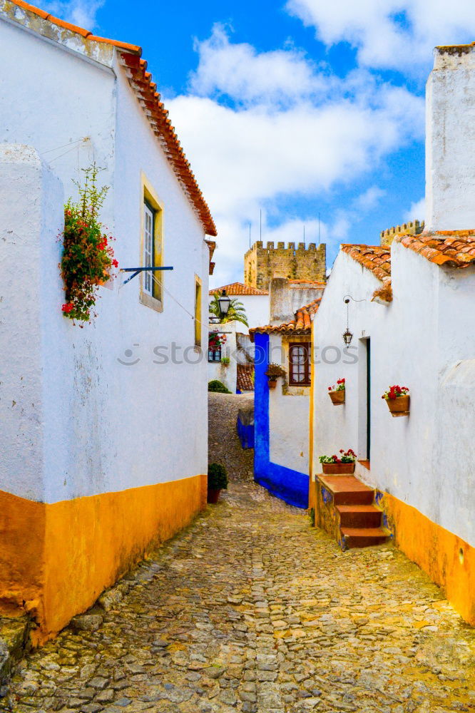 Similar – Image, Stock Photo obidos Nature Sky