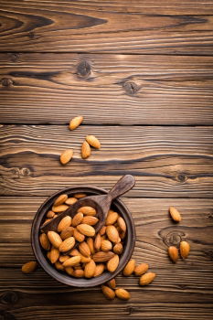 Similar – Soy beans in a sack on wooden table