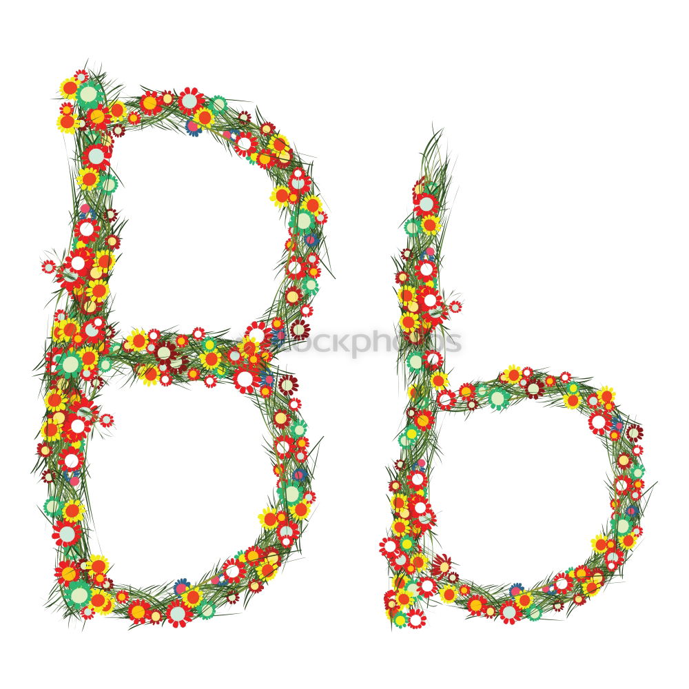 Similar – Image, Stock Photo Number 3 laid out of small chocolate candies with colored sugar sprinkles on white background