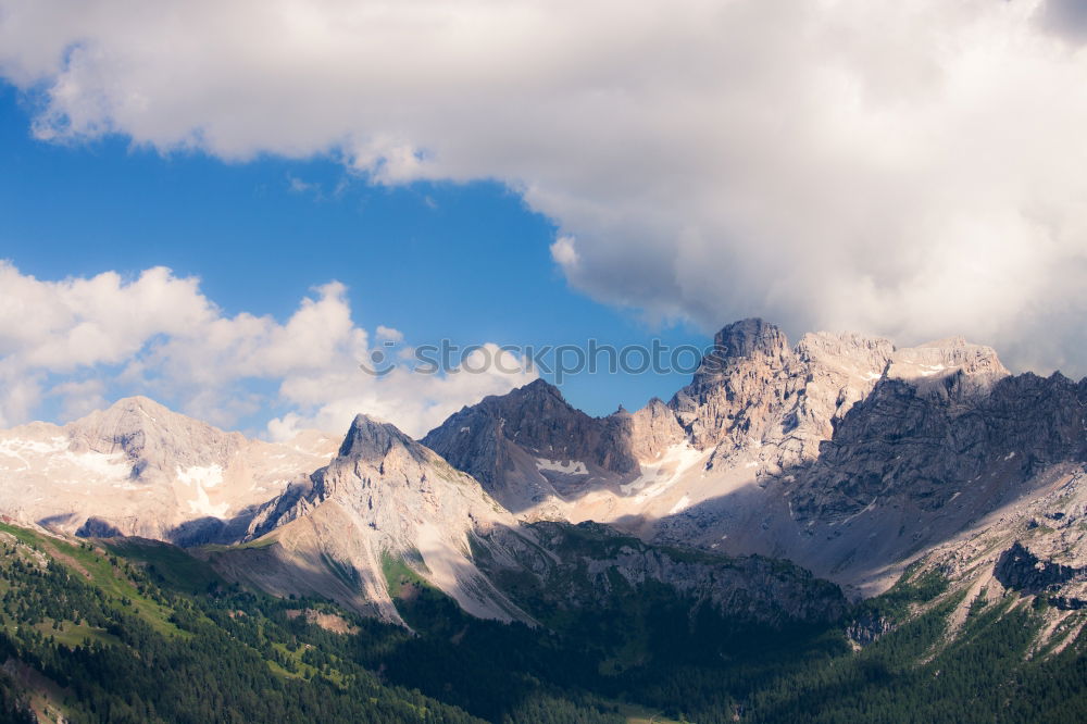 Similar – Image, Stock Photo Wonderful mountain world