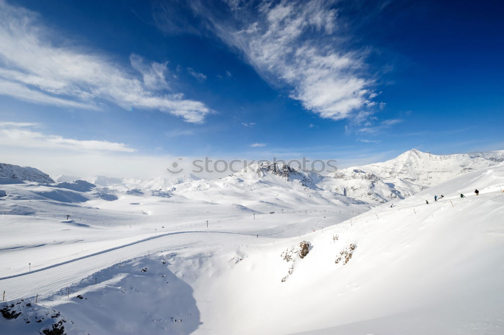 Image, Stock Photo skiing instructor